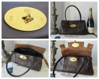 Mulberry Classic East West Bayswater in Chocolate Natural Vegetable Tanned