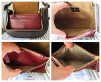Anya Hindmarch Vere Small Two Way Cross Body Satchel in Chocolate Chesterfi