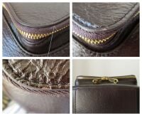 Anya Hindmarch Vere Small Two Way Cross Body Satchel in Chocolate Chesterfi