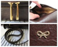 Anya Hindmarch Vere Small Two Way Cross Body Satchel in Chocolate Chesterfi