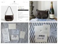 Anya Hindmarch Vere Small Two Way Cross Body Satchel in Chocolate Chesterfi