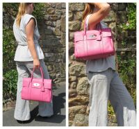Mulberry Bayswater in Raspberry Glossy Goat Leather