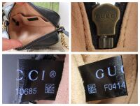 Gucci GG Marmont Mini Camera Bag in Black Matelassé Quilted Calfskin