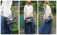 Mulberry Classic Regular Alexa Satchel in Midnight Blue Polished Buffalo Le