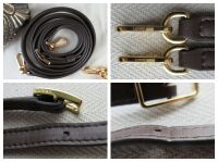 Loewe Goya Puffer in Dark Chocolate Lamb Nappa