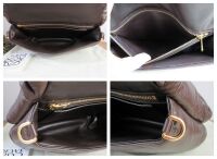 Loewe Goya Puffer in Dark Chocolate Lamb Nappa