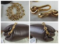 Loewe Goya Puffer in Dark Chocolate Lamb Nappa