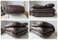 Loewe Goya Puffer in Dark Chocolate Lamb Nappa
