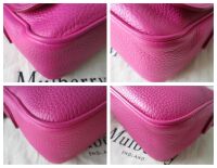 Mulberry Small Bryn Satchel in Mulberry Pink Heavy Grain Leather