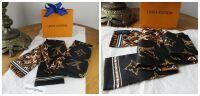 Louis Vuitton Silk Bandeau in Giant Jungle Monogram Noir