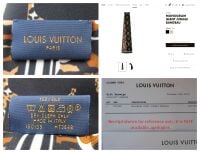 Louis Vuitton Silk Bandeau in Giant Jungle Monogram Noir