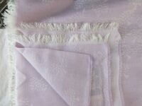 Mulberry Tamara Rectangular Scarf in Lilac Superfine Cotton