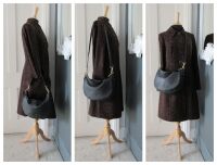 Mulberry Effie Satchel in Black Spongy Pebbled Leather