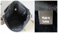 Mulberry Effie Satchel in Black Spongy Pebbled Leather