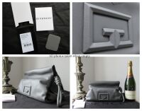 Givenchy ID93 Medium Zip Bag in Storm Grey Calfksin