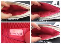 Chanel Mini Gabrielle Twin Zipped Pochette Shoulder Messenger Clutch in Bic