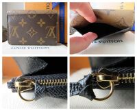 Louis Vuitton Rosalie Coin Card Wallet Purse in Monogram Reverse