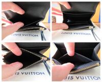 Louis Vuitton Rosalie Coin Card Wallet Purse in Monogram Reverse