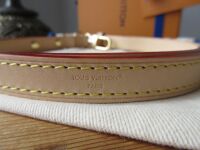 Louis Vuitton Prestud Adjustable Shoulder Strap in Natural Calfskin Vachett