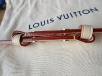Louis Vuitton Prestud Adjustable Shoulder Strap in Natural Calfskin Vachett