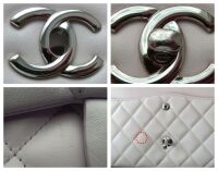 Chanel Timeless Classic Large (Jumbo) Flap Bag in Pale Pink Lambskin with S