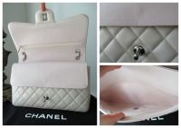Chanel Timeless Classic Large (Jumbo) Flap Bag in Pale Pink Lambskin with S
