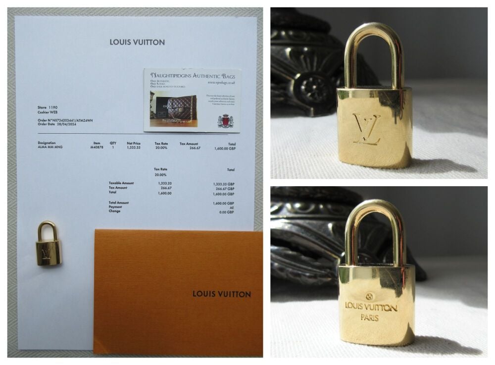 Louis Vuitton Alma MM in Monogram Vachette