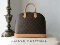 Louis Vuitton Alma MM in Monogram Vachette