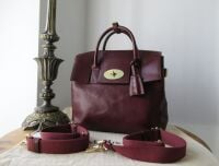 Mulberry Cara Delevingne Backpack in Oxblood Coloured Vegetable Tanned Leat