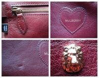 Mulberry Cara Delevingne Backpack in Oxblood Coloured Vegetable Tanned Leat