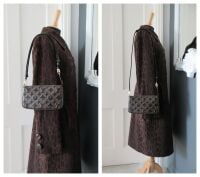 Louis Vuitton Prestud Adjustable Shoulder Strap in Black Calfskin