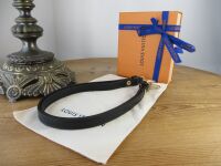 Louis Vuitton Prestud Adjustable Shoulder Strap in Black Calfskin