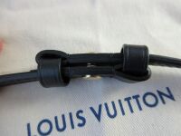 Louis Vuitton Prestud Adjustable Shoulder Strap in Black Calfskin