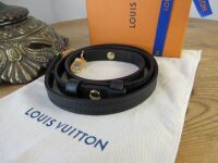 Louis Vuitton Prestud Adjustable Shoulder Strap in Black Calfskin