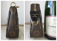 Louis Vuitton Limited Edition Pochette Accessoires in Monogram Sequins M264