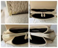 Balenciaga Ludis Le Dix Soft Cartable Satchel in Beige Calfskin