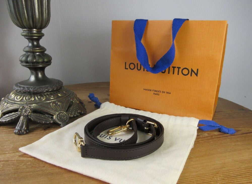 Louis Vuitton Bi Part Adjustable Shoulder Strap 16mm in Ebene