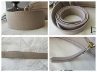 Polène Umi Shoulder Bag in Clay Grained Calfskin