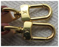 Louis Vuitton Long Shoulder Strap in Natural Calfskin Vachette