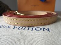 Louis Vuitton Long Shoulder Strap in Natural Calfskin Vachette