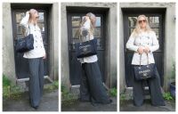 Chanel Small Deauville Tote in Navy Blue Glitter