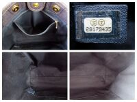 Chanel Small Deauville Tote in Navy Blue Glitter