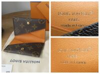 Louis Vuitton Slim Card Holder Case Mini Wallet in Monogram Archive