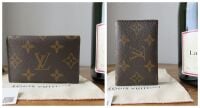 Louis Vuitton Slim Card Holder Case Mini Wallet in Monogram Archive
