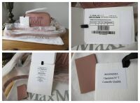 Max Mara Elsa Small Crossbody Camera Bag in Powder Pink Calfskin