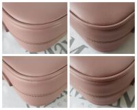 Max Mara Elsa Small Crossbody Camera Bag in Powder Pink Calfskin