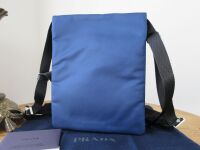 Prada Soft Messenger Bag in Royal Blue Tessuto New