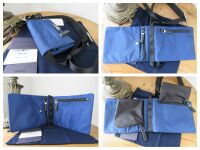 Prada Soft Messenger Bag in Royal Blue Tessuto New