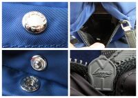 Prada Soft Messenger Bag in Royal Blue Tessuto New