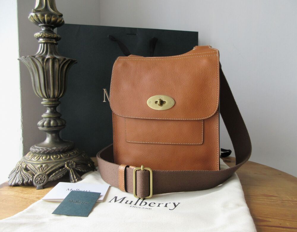 Mulberry Antony in Oak Natural Vegetable Tanned Leather